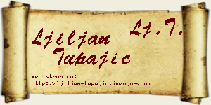 Ljiljan Tupajić vizit kartica